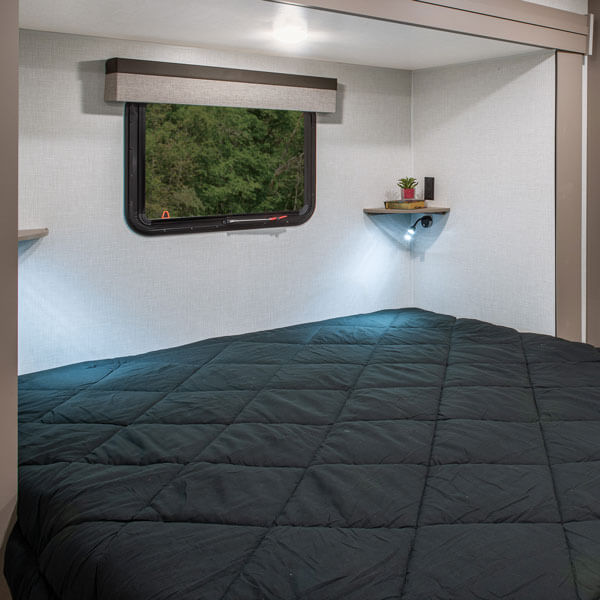 2024 KZ RV Connect C302FBK Travel Trailer Bedroom Reading Lights