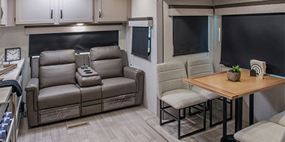 2024 KZ RV Connect C241RLK Travel Trailer Living Room and Dinette