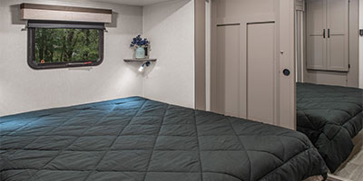 2024 KZ RV Connect C313MK Travel Trailer Bedroom
