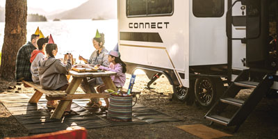 2026 KZ RV Connect C252BH Travel Trailer Exterior 03423