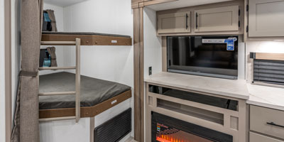 2026 KZ RV Connect C252BH Travel Trailer Double Bunks and Entertainment Center