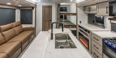 2026 KZ RV Connect C252BH Travel Trailer Front to Back