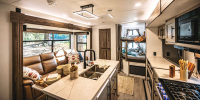 2026 KZ RV Connect C252BH Travel Trailer Interior 02519