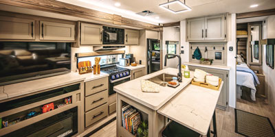 2026 KZ RV Connect C252BH Travel Trailer Interior 02533