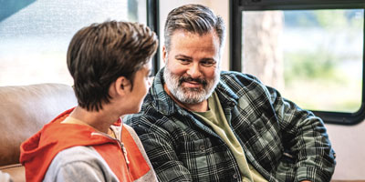 2026 KZ RV Connect C252BH Travel Trailer Interior 02787