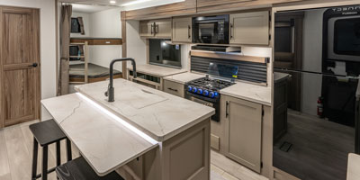 2026 KZ RV Connect C252BH Travel Trailer Kitchen Island