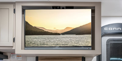 2026 KZ RV Connect C271RL Travel Trailer Entertainment Center Fireplace and TV