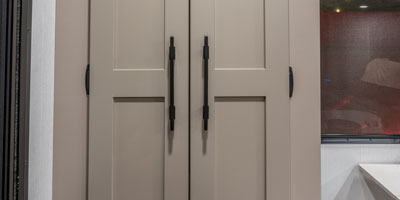 2026 KZ RV Connect C271RL Travel Trailer Pantry Closed