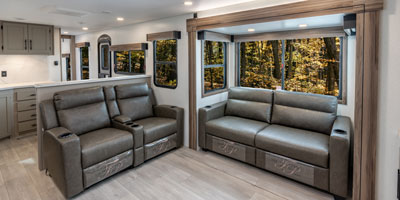 2026 KZ RV Connect C312RE Travel Trailer Living Room Theater Seats