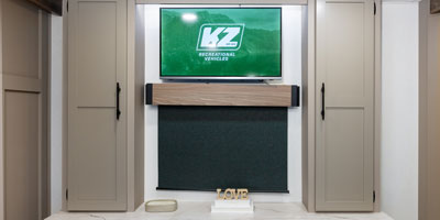 2026 KZ RV Connect C313MK Travel Trailer Bedroom Dresser