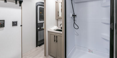 2026 KZ RV Connect C333RLK Travel Trailer Bathroom Shower Surround