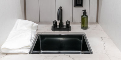 2026 KZ RV Connect C333RLK Travel Trailer Bathroom Sink