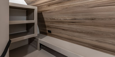 2026 KZ RV Connect C333RLK Travel Trailer Bedroom Closet