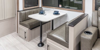 2026 KZ RV Connect C333RLK Travel Trailer Dinette Booth