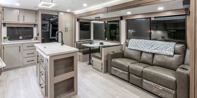 2026 KZ RV Connect C333RLK Travel Trailer Theater Seating Slide