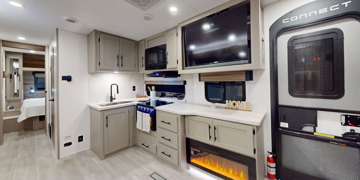 2026 KZ RV Connect C271RL Travel Trailer Interior 360