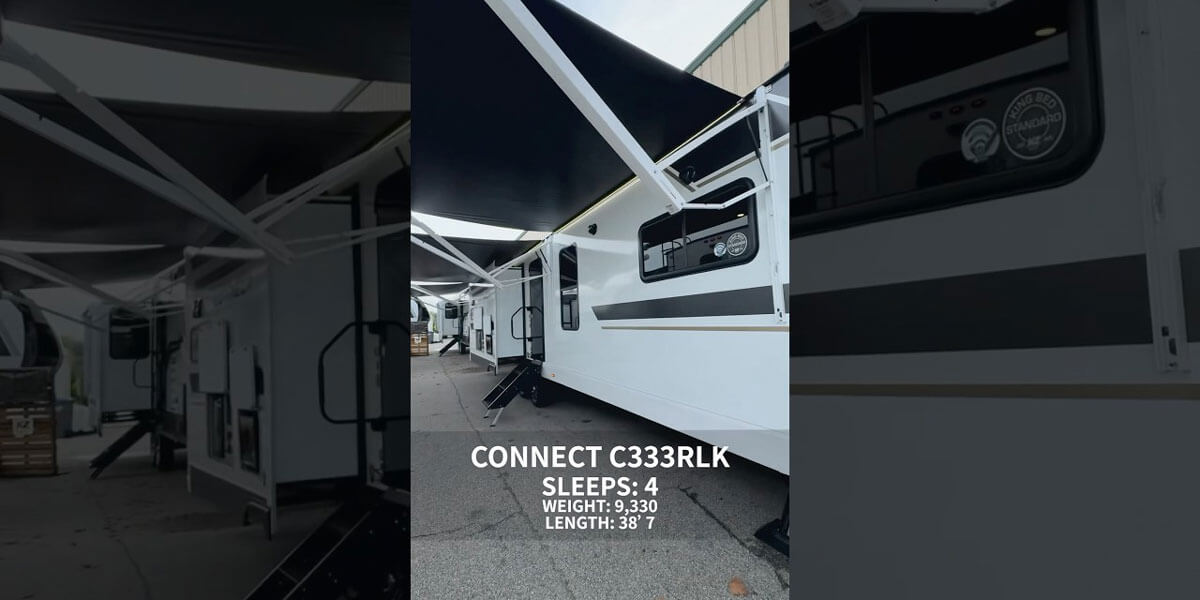 2026 KZ RV Connect C333RLK Travel Trailer Quick Tour Video