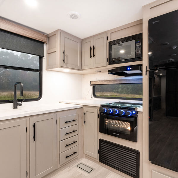 2027 KZ RV Connect C302FBK Travel Trailer Kitchen