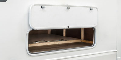 2027 KZ RV Connect C302FBK Travel Trailer Exterior Additional Storage