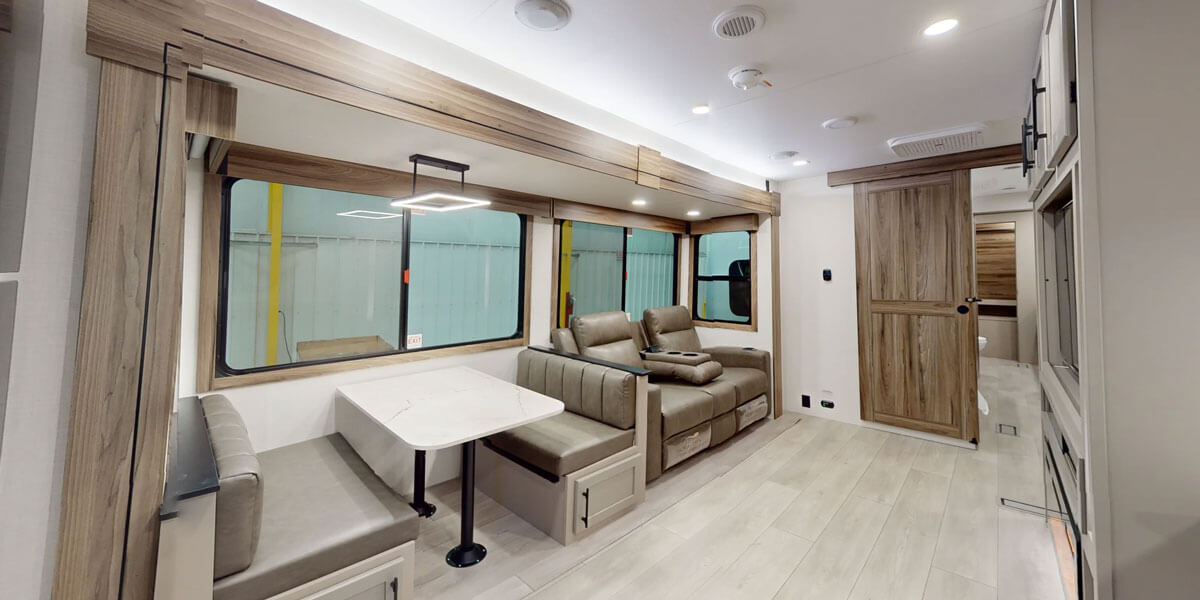 2027 KZ RV Connect C302FBK Travel Trailer Interior 360