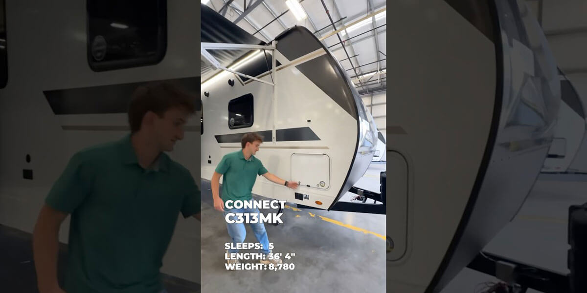 2027 KZ RV Connect C313MK Travel Trailer Quick Tour Video