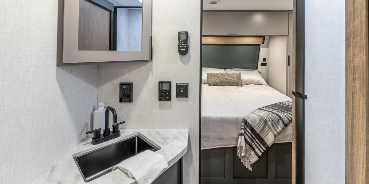 2026 KZ RV Domani DM241ML Travel Trailer Bathroom