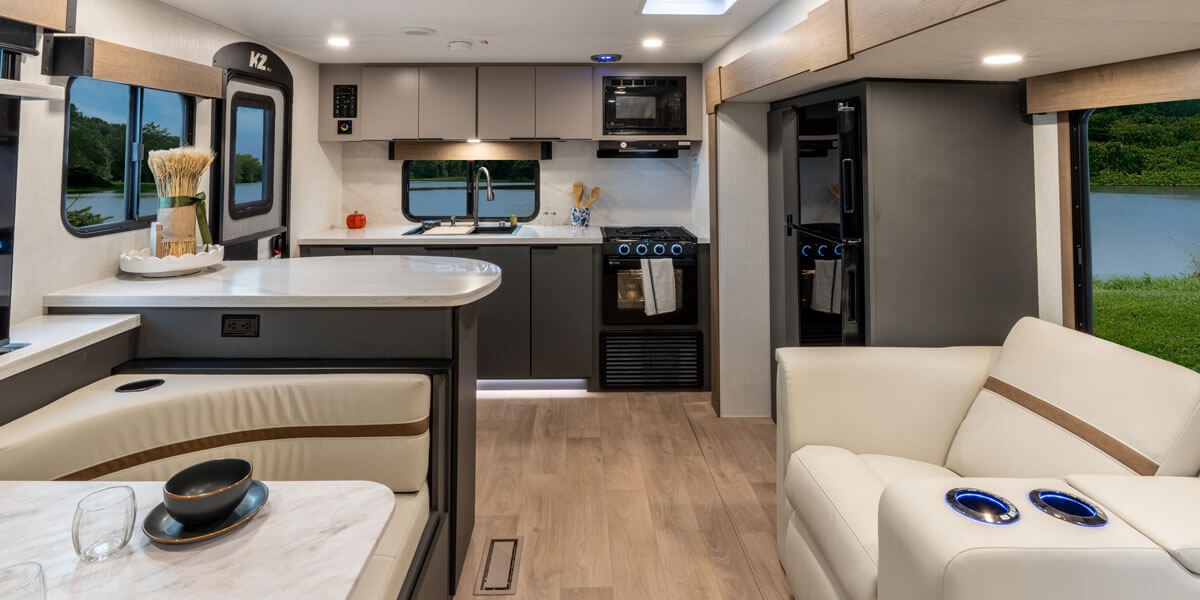 2026 KZ RV Domani DM241ML Travel Trailer Kitchen