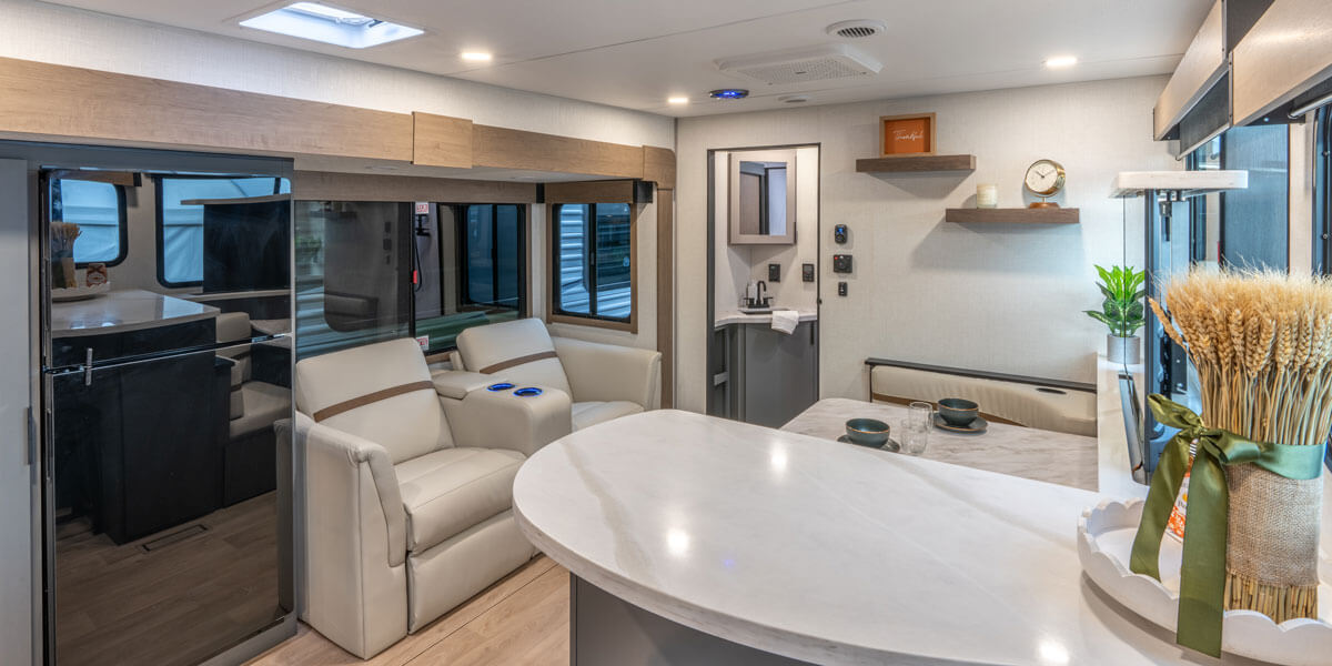 2026 KZ RV Domani DM241ML Travel Trailer Living Room 2