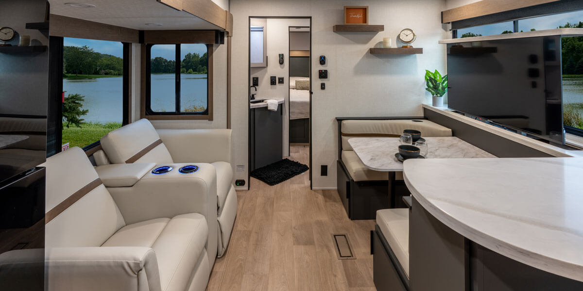 2026 KZ RV Domani DM241ML Travel Trailer Living Room