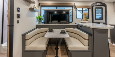2026 KZ RV Domani DM241ML Travel Trailer Dinette 2
