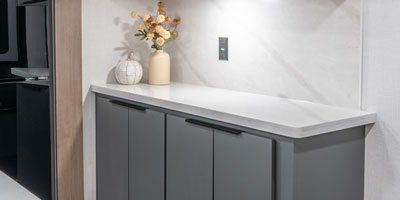 2026 KZ RV Domani DM323RL Travel Trailer Coffee Bar