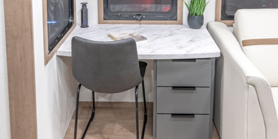 2026 KZ RV Domani DM323RL Travel Trailer Desk