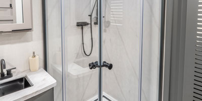 2026 KZ RV Domani DM323RL Travel Trailer Glass Shower
