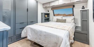 2026 KZ RV Domani DM323RL Travel Trailer Master Bedroom