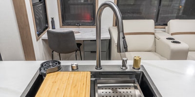 2026 KZ RV Domani DM323RL Travel Trailer Sink