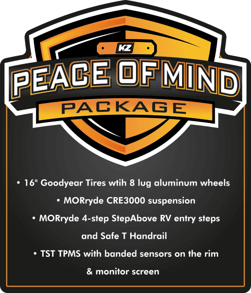 2024 KZ RV Durango Peace of Mind Package