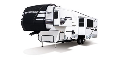 2024 KZ RV Durango D280RKD Fifth Wheel Exterior Front 3-4 Off Door Side with Slides Out