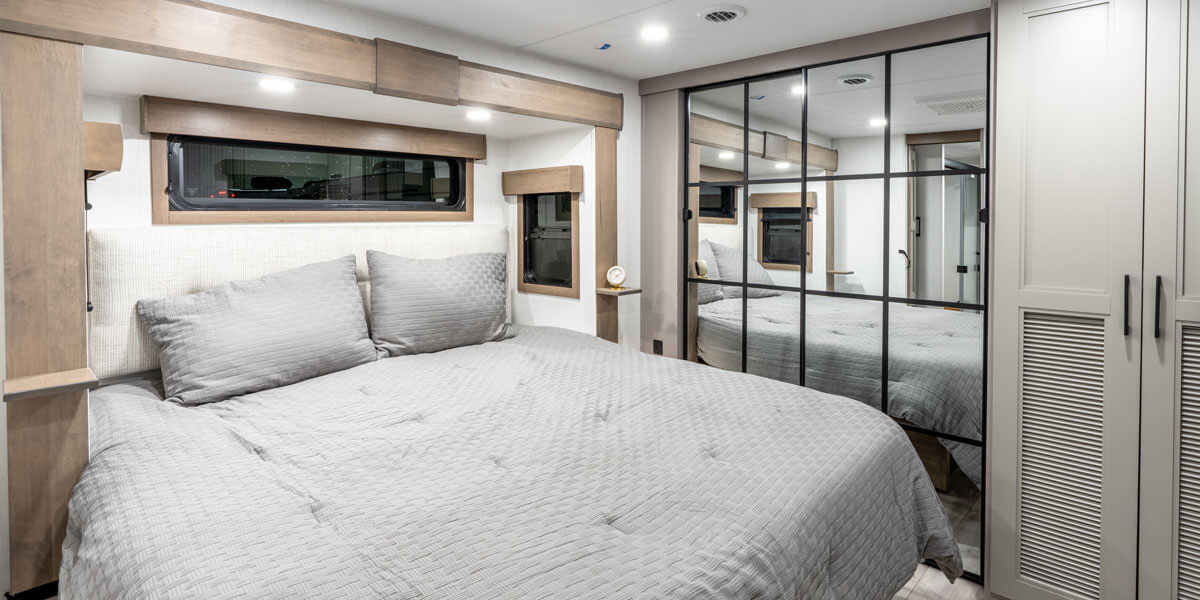 2026 KZ RV Durango D339MLT Fifth Wheel Bedroom King Bed