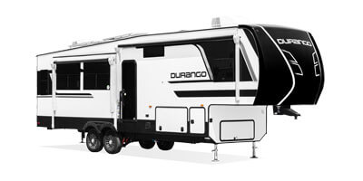 2026 KZ RV Durango D301RLT Fifth Wheel Exterior Front 3-4 Door Side