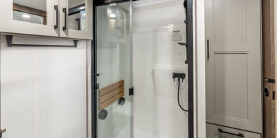 2026 KZ RV Durango D302RLT Fifth Wheel Bathroom Shower