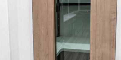 2026 KZ RV Durango D339MLT Fifth Wheel Pantry Closed