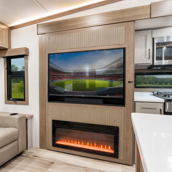2027 KZ RV Durango D301RLT Fifth Wheel Entertainment Center