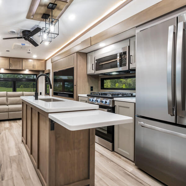 2027 KZ RV Durango D301RLT Fifth Wheel Kitchen