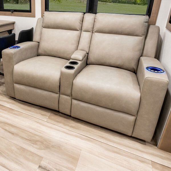 2027 KZ RV Durango D301RLT Fifth Wheel Theater Seating
