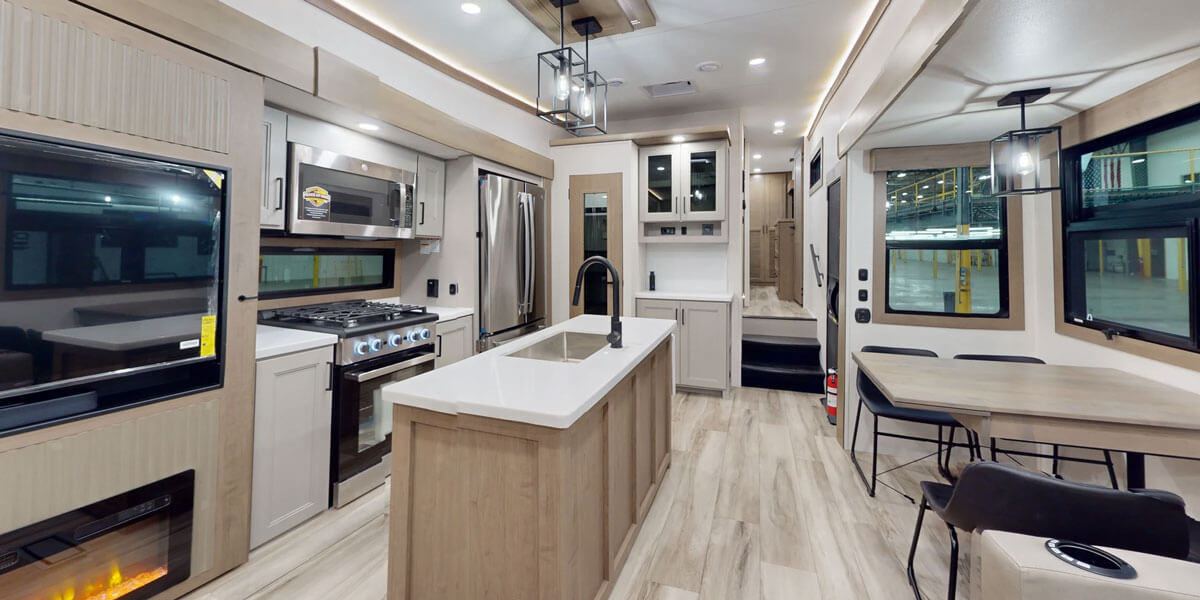 2027 KZ RV Durango D301RLT Fifth Wheel Interior 360