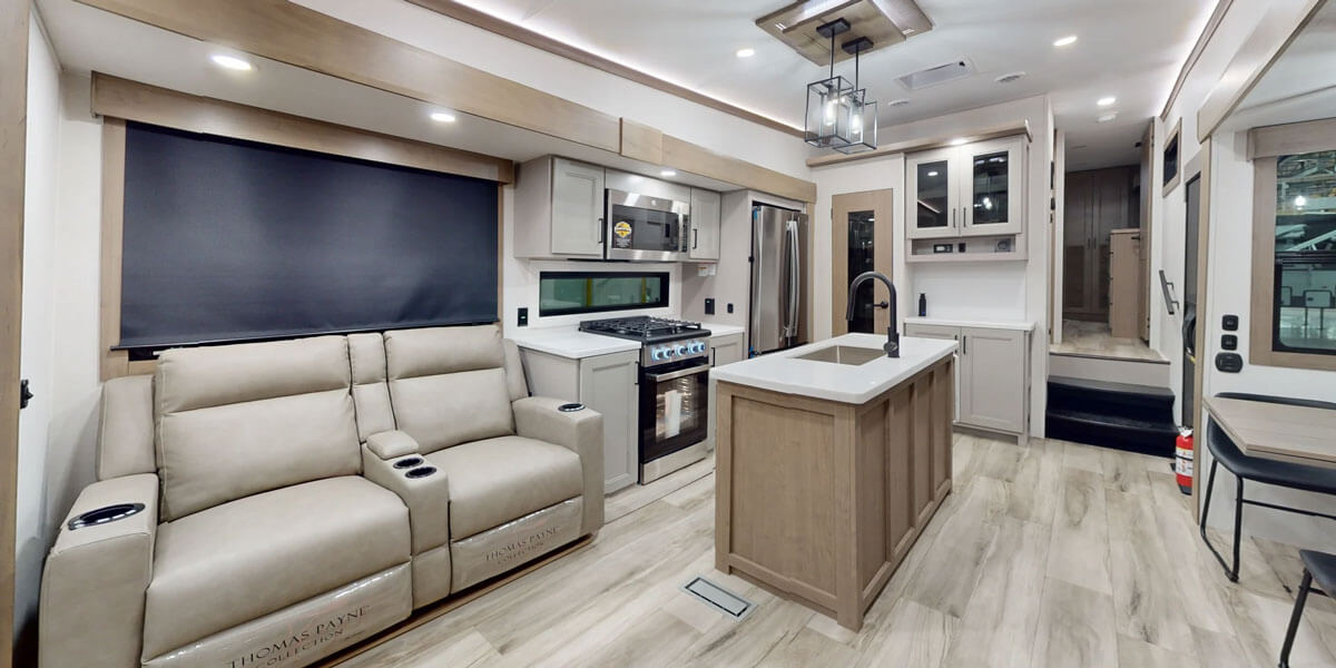 2027 KZ RV Durango D302RLT Fifth Wheel Interior 360