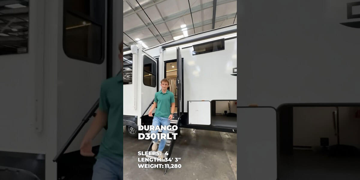 2027 KZ RV Durango D301RLT Fifth Wheel Quick Tour Video