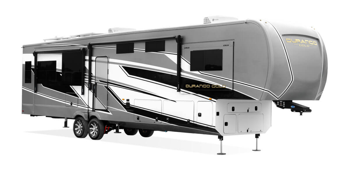 2026 KZ RV Durango Gold Fifth Wheel Grey Pearl Full Body Exterior Paint Option