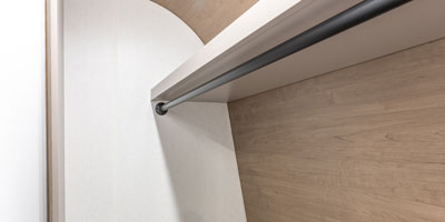 2026 KZ RV Durango Gold G366FBQ Fifth Wheel Closet Shoe Storage