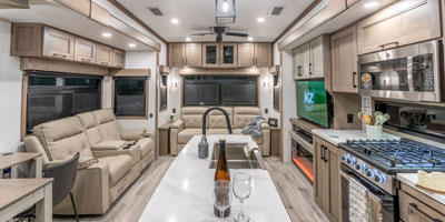 2026 KZ RV Durango Gold G366FBQ Fifth Wheel Front to Back